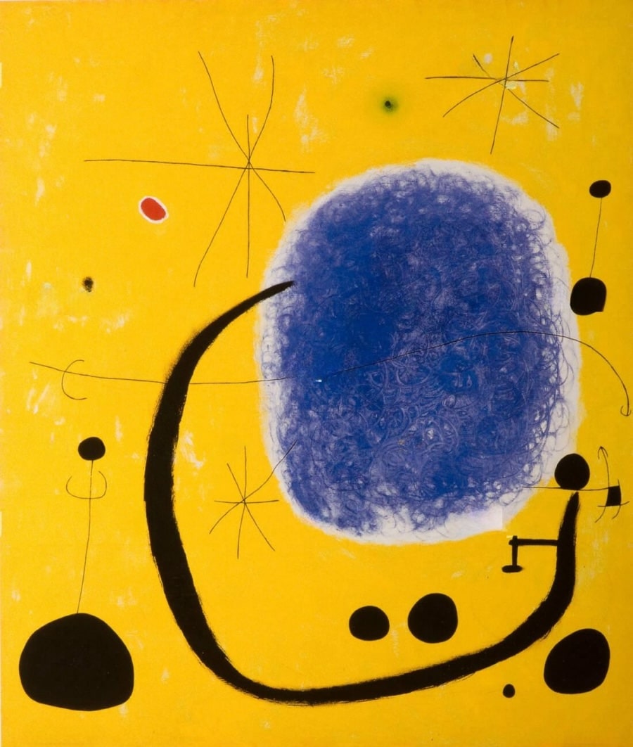 Joan Miró, The Gold of the Azure