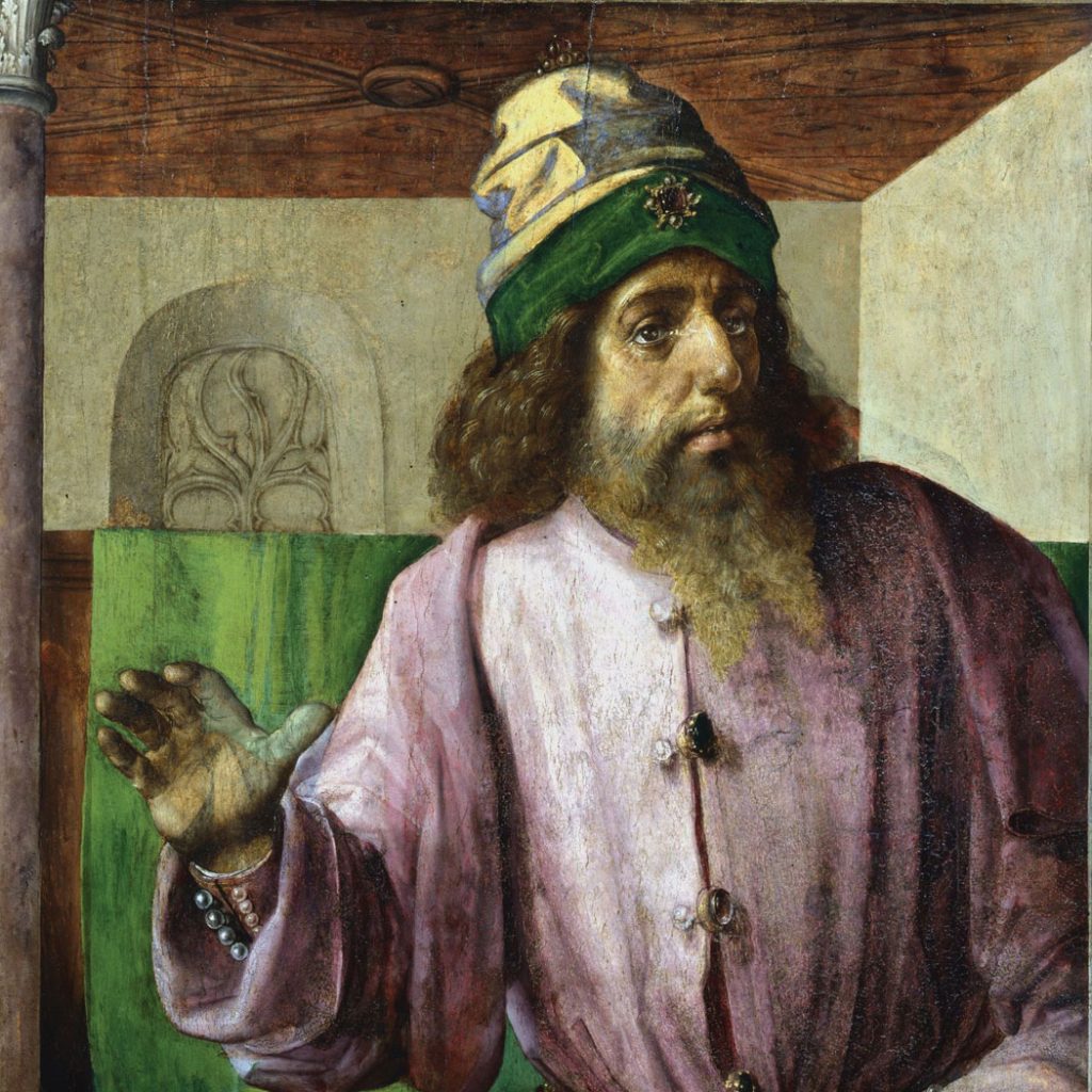 Justus of Ghent, Aristotle