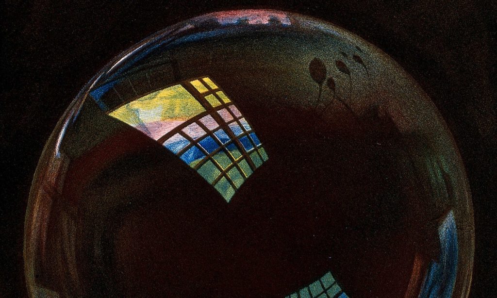 M. Rapine, Soap Bubble (after an image by Alexandre-Blaise Desgoffe)