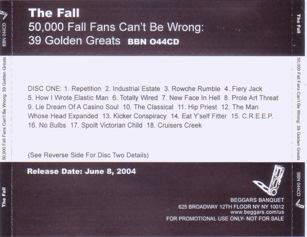 The Fall — 50,000 Fall Fans Can't Be Wrong...